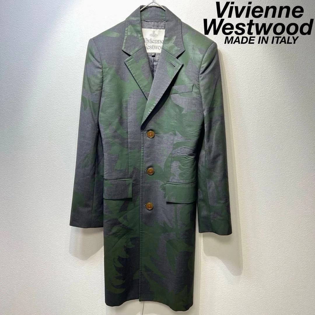 Vivienne Westwood Plaid Regular Size Coats, Jackets & Vests for