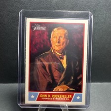 Topps Heritage Notable Americans John D. Rockefeller NS-41 Trading Card 2025