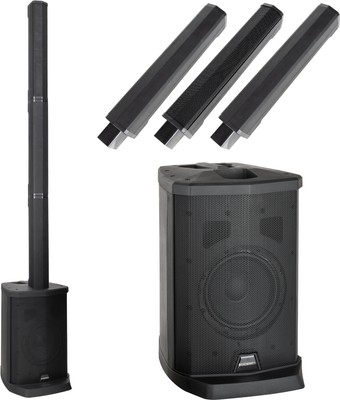 Aktiv E-208LA PA Anlage Säulenanlage Line Array System Lautsprecher Subwoofer DJ