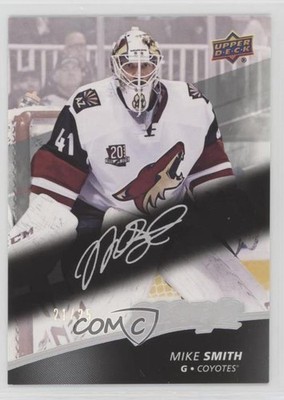 2017-18 Upper Deck MVP Super Script 21/25 Mike Smith #96 0nr3