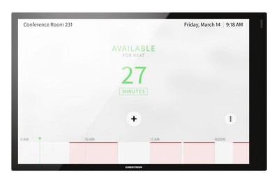 Crestron TSS-1070-B-S 10,1'' Raumbuchung Touchscreen 1920x1200 PoE+ WLAN schwarz
