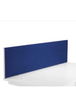 Blue Straight Screens Partition Desk Dividers 100cm & 120cm available ￼