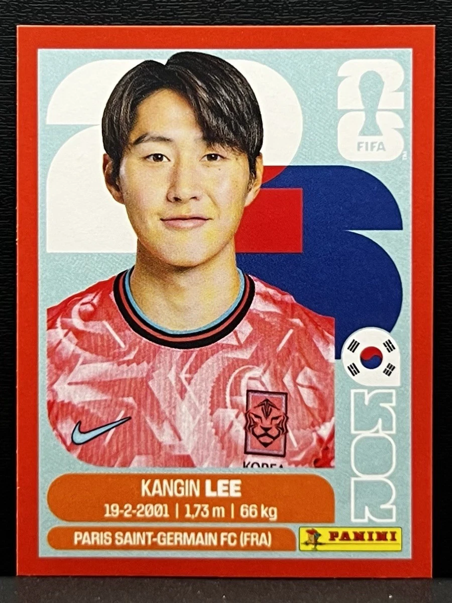 Panini FIFA World Cup Soccer South Korean Sports Trading Cards