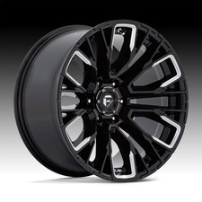 Fuel D849 Rebar Gloss Black Milled 20x10 6x5.5 -18mm D84920008447 Fuel D849 Rebar Gloss Black Milled 20x10 6x5.5 -18mm D84920008447