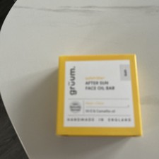 Gruum After Sun Face Oil Bar 35g New In Box