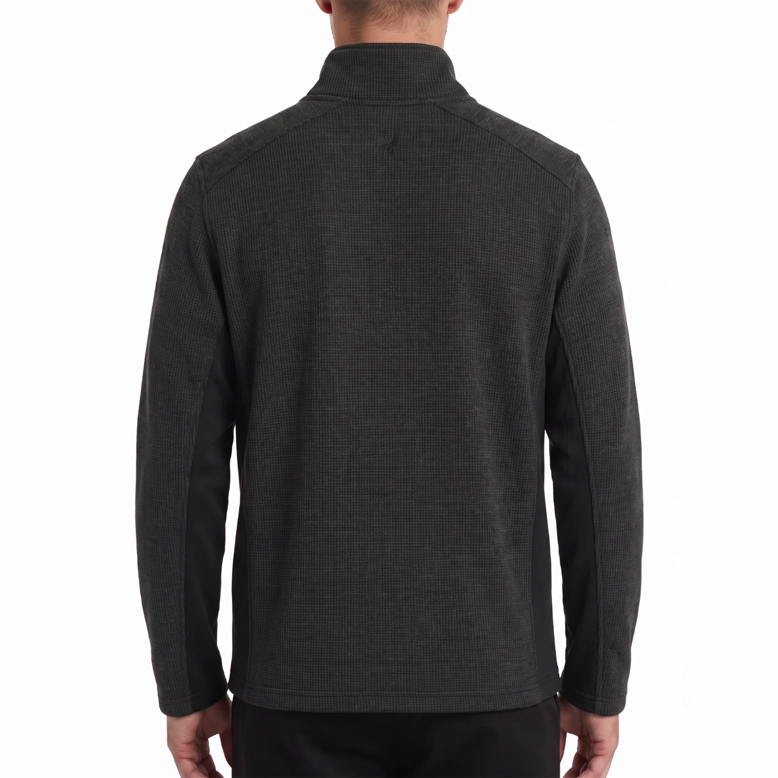 Spyder Men's Full Zip Sweater Jacket Heavyweight Polyester YKK Zipper Pockets - product detail image 3