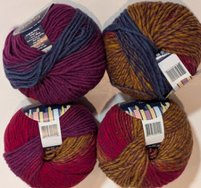 GYPSY NY Yarns Self-Striping 50g 88yds Color 5- ID 38074- Same Lot