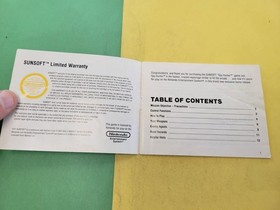 Spy Hunter NES Nintendo Instruction Manual Only 