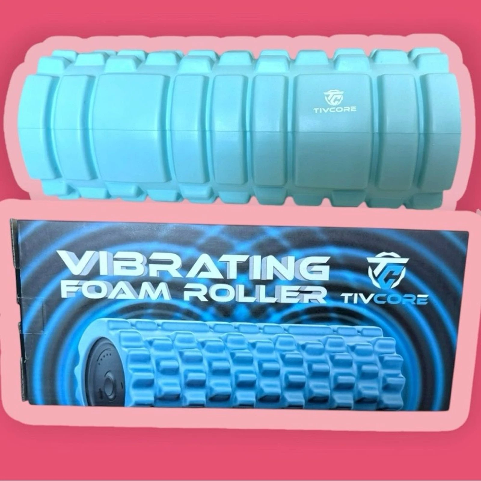 TIVCORE Blue Vibrating Foam Roller NIB NEW
Opens in a new window or tab