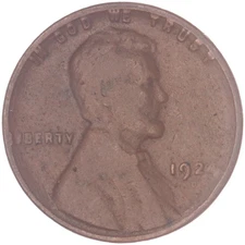 1924 D Lincoln Wheat Cent Good Penny GD See Pics K757