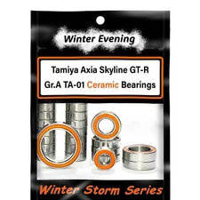 Tamiya Axia Skyline GT-R Gr.A (TA-01) | Stainless + Ceramic Bearing Kit