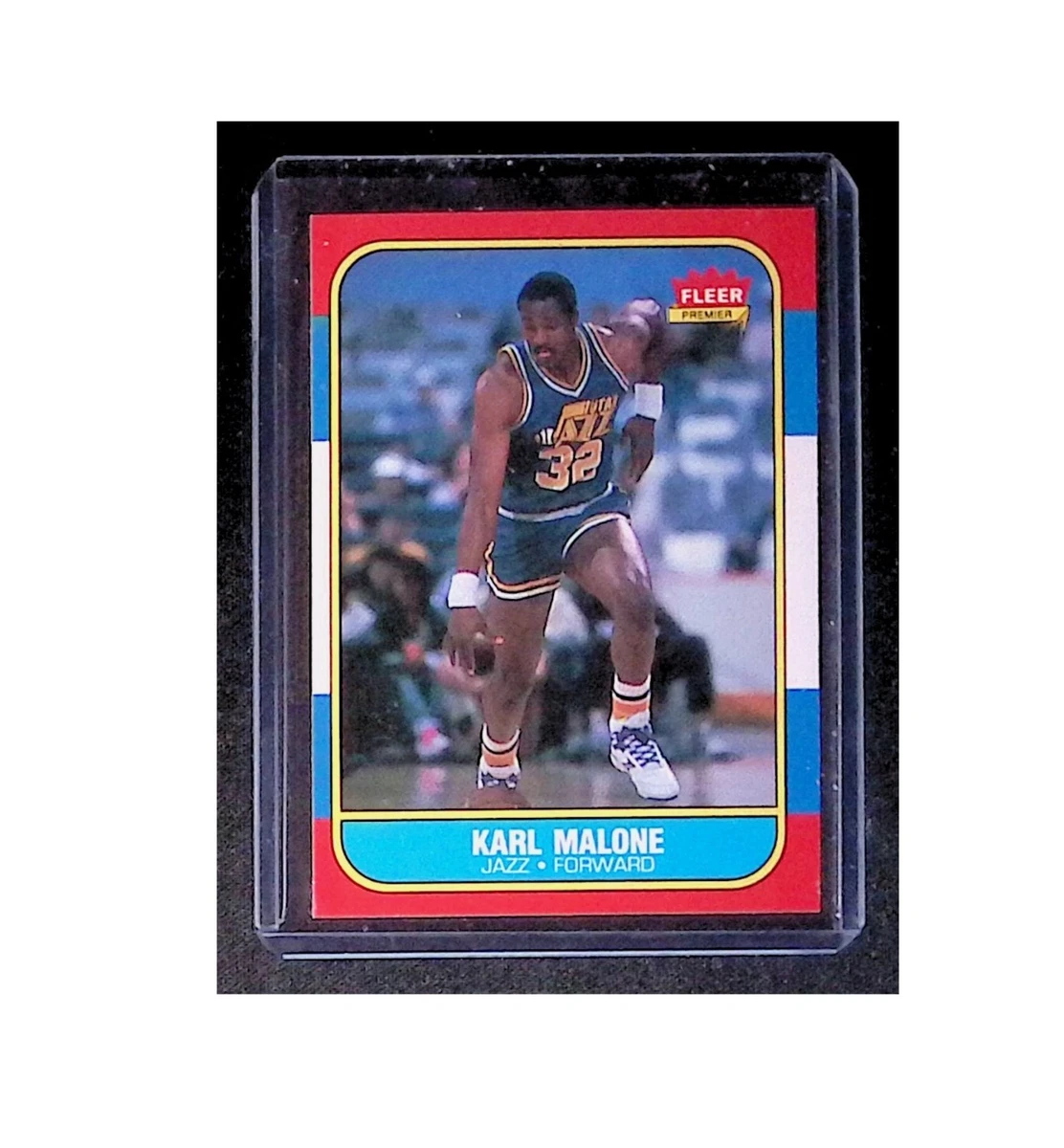 Fleer Karl Malone Basketball 1986-87 Season Sports Trading Cards