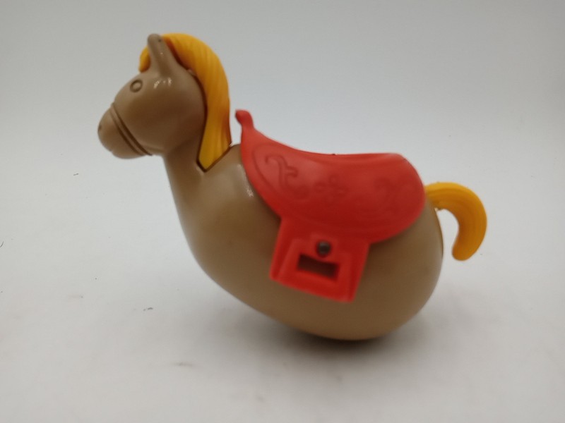 Vintage The Weebles West Ranch Cowboy Horse Figure #ufb3