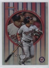 2019 Bowman's Best 1999 Franchise Favorites Juan Soto #99FF-JS 1l3r