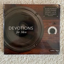 NEW Devotions for Men 2-Disc CD Set Tony Evans Tony Dungy Kenny Luck Audio