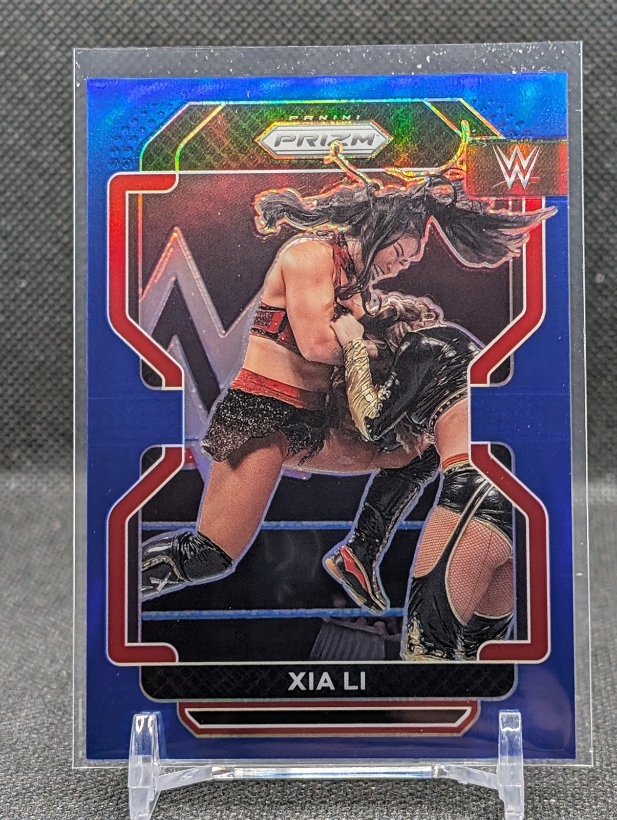 2022 Panini Prizm WWE #158 Xia Li Blue #/199