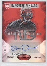 2014 Certified New Generation Mirror Signatures Red Darqueze Dennard Auto 0v1
