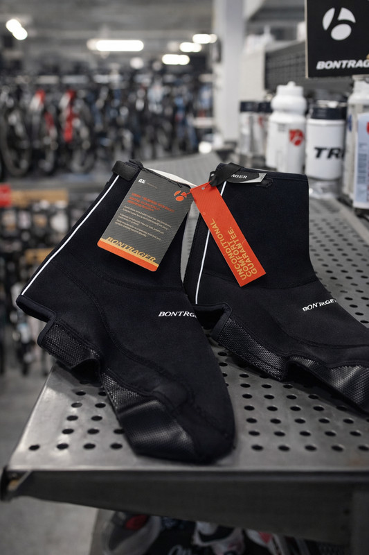 Bontrager Sport Neoprene Cycling Shoe Covers Size 43–44 Black – New With Tags