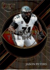 2021 Panini Select #HT-8 Jason Peters Hidden Talents 4 1 A