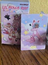 Pop Mart x Peach Riot Sleep Over Confirmed Frankie Pillow Fight Blind Box Figure