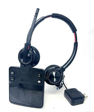 HP Poly Savi 8420 Office Wireless DECT Headset Stereo Teams Certified