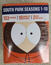South Park Seasons 1-10 DVD Box Set 153 Episodes 10 Seasons - NEW