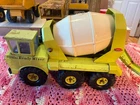 VINTAGE GREEN MIGHTY TONKA 6 WHEEL READY MIXER CEMENT TRUCK