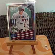 Panini 2026 Stars & Stripes #155 Grady Emerson Prizm USA Baseball 18U