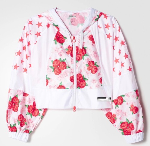 STELLA McCARTNEY Adidas STELLASPORT ROSE CLIMASTORM JACKE Running Yoga Kapuze M - Bild 16 von 16