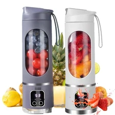 Portable Personal Electric USB Juicer 450ML Blender Portable Smoothies Blender