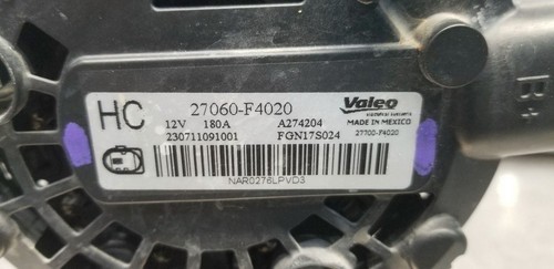 Alternator Fits 22-23 TUNDRA 1699045 - Picture 9 of 12