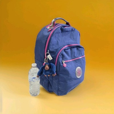 KIPLING BACKPACK BLUE COLOR LARGE SEOUL NEW 