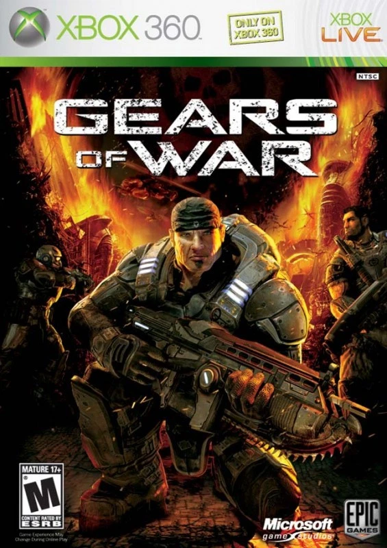 Microsoft Xbox 360 - Gears of War 1 US mit OVP - Bild 1 von 1