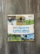 Wii Sports (Nintendo Wii, 2006) Game Disc And Case Tested Working