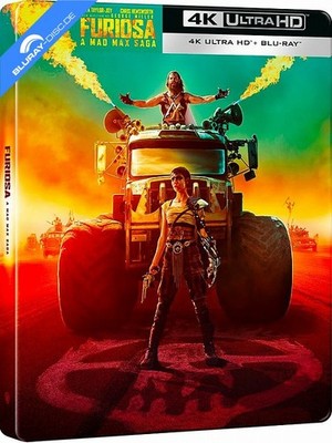 FURIOSA: A MAD MAX SAGA - Steelbook  Edition (4K UHD + Blu-Ray) Italien Import