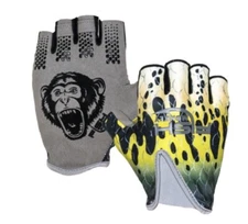 Fish Monkey FM18 Stubby Guide Glove-Color Bass Size Large