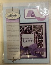 Spellbinders E3DS-004 3D ORNATE LABELS ONE Embossing Folders