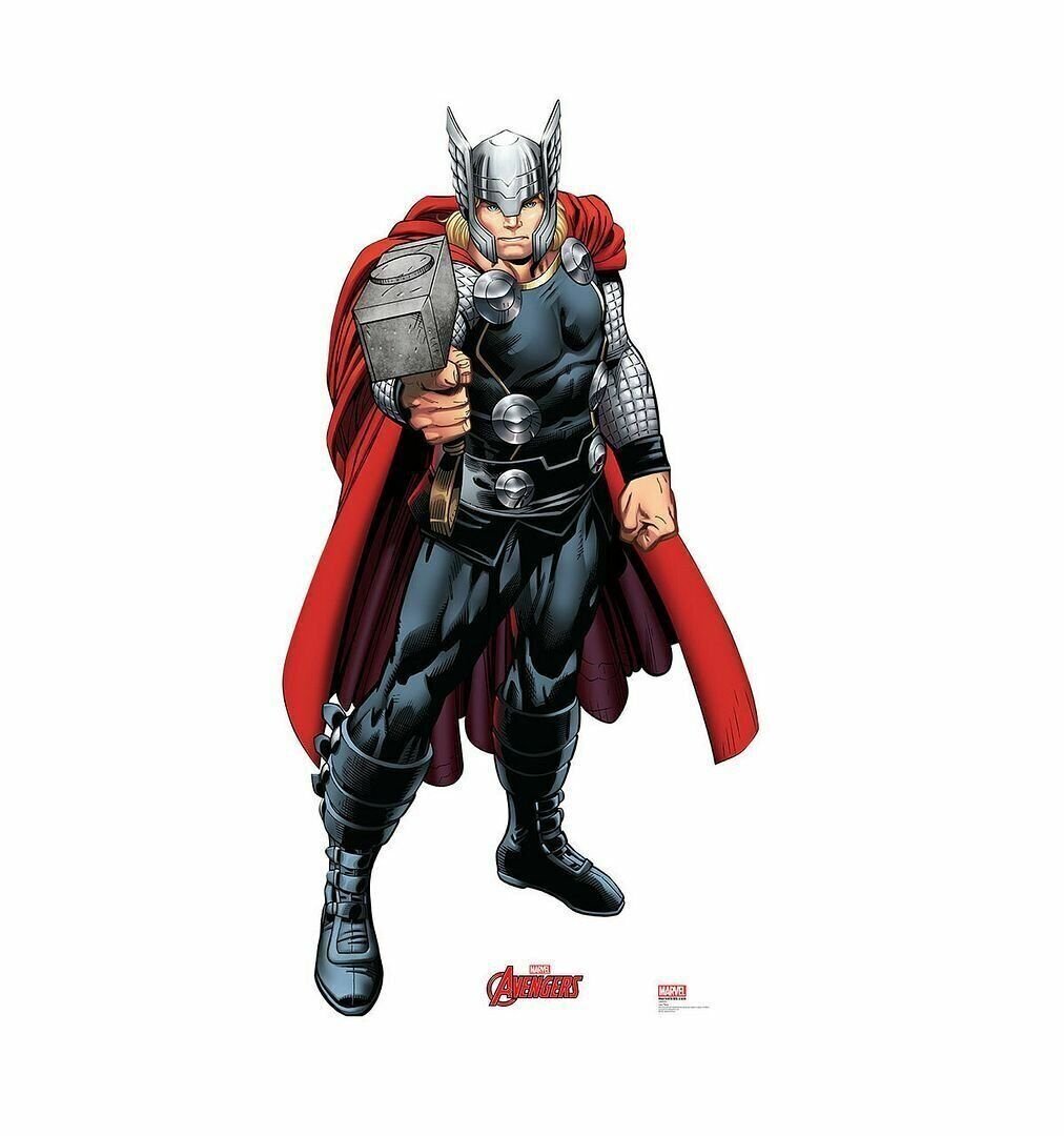 THOR Life-Size Cardboard Cutout Standup Standee - Avengers Animated