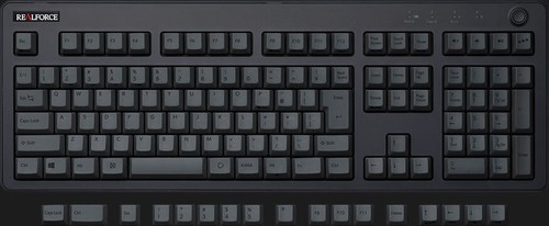 Realforce R3/R3S Tastatur kompatible Farbtastaturkappe 129 Taste kein Kana JAPAN NEU - Bild 35 von 57