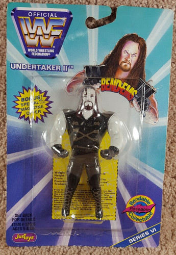 1997 Official WWF Just Toys Bend-Ems Series VI Und...