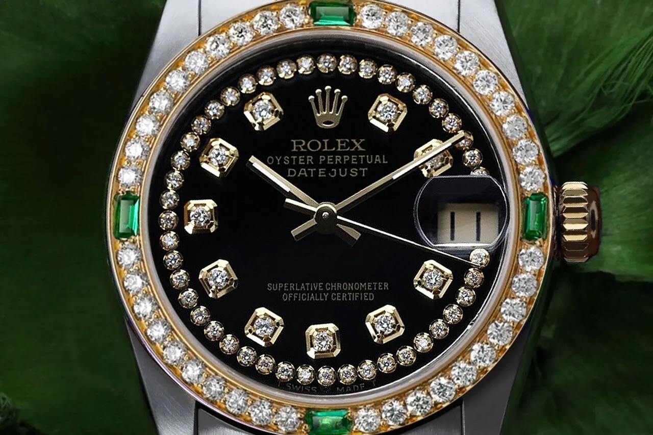 Rolex Datejust Black Two Tone with