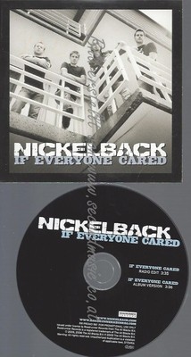 PROMO CD--NICKELBACK--IF EVERYONE CARED--2TR