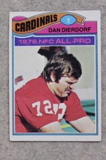 1977 Topps Football #90 DAN DIERDORF - ST LOUIS CARDINALS - Vintage Card