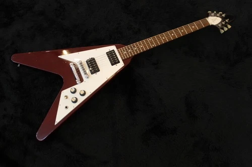 Gibson FlyingV 1967 Reissue CH Cherry Made in USA 1997 Solid Electric Guitar