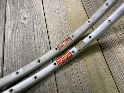 ARAYA JAPAN 27x1 CLINCHER RIMS 36H ALLOY VINTAGE BIKE BICYCLE | eBay