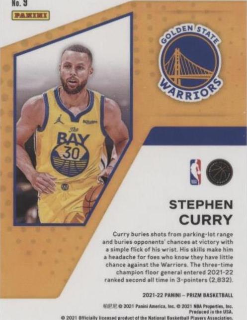 その他 2021 Stephen Curry Prizm 75th PSA 9 2021 Prizm NBA 75th Stephen Curry PSA 9