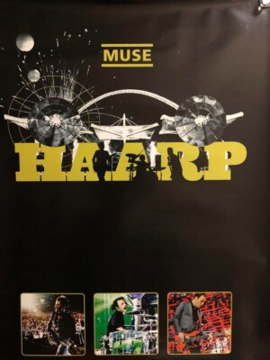 MUSE / HAARP 2008 Japan Original Promo Poster B2 20x28in(51x72cm