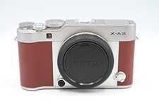 Fujifilm Mirrorless SLR X Series X-A3 Brown 24.2MP Camera Charger and Equipment