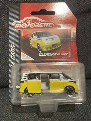 Modellauto Majorette Volkswagen Id. Buzz VW Gelb 1/65 3 inches Neu Box 2025