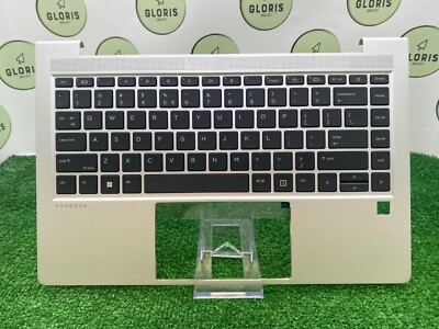 New Genuine HP ProBook 445 G10 Palmrest US QWERTY Keyboard N38994